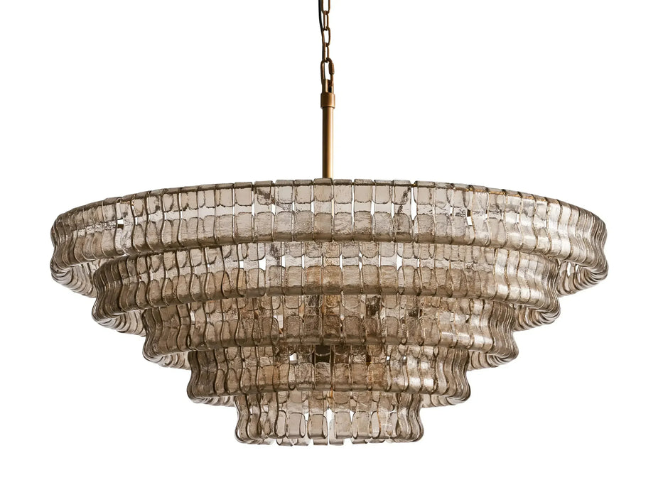 Ghiaccio Round Chandelier 36''48''-DWHOME