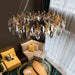 Lazzo Modern Crystal Chandelier.