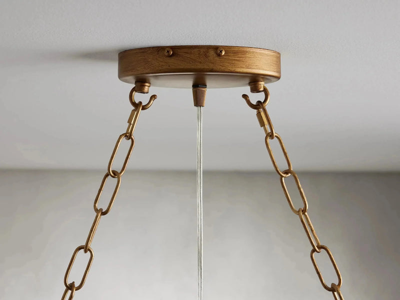 Aubrey Oval Chandelier-DWHOME