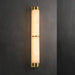 23" Natural Marble & Brass Wall Light.