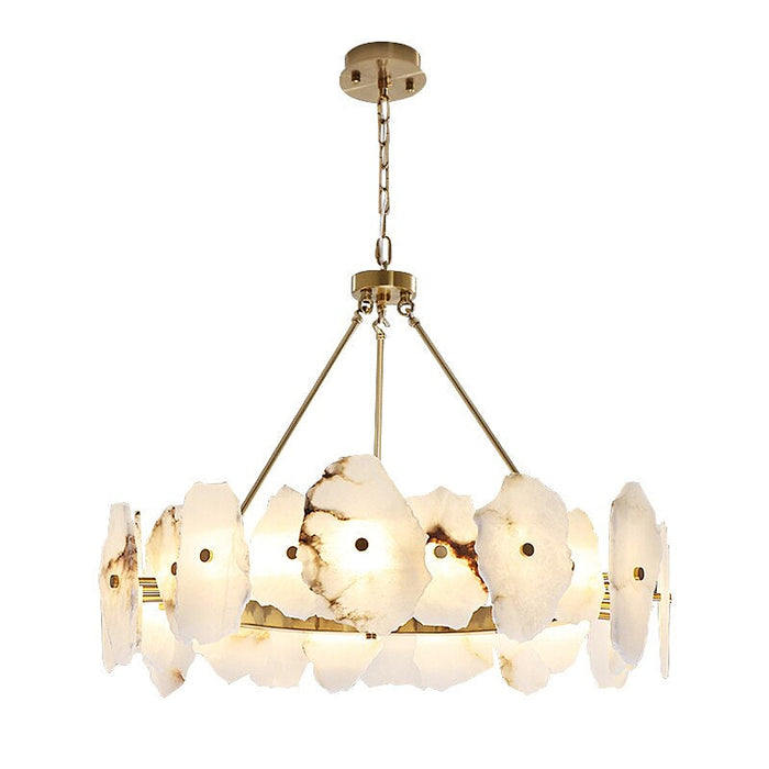 Natural Marble Modern Chandelier-DWHOME
