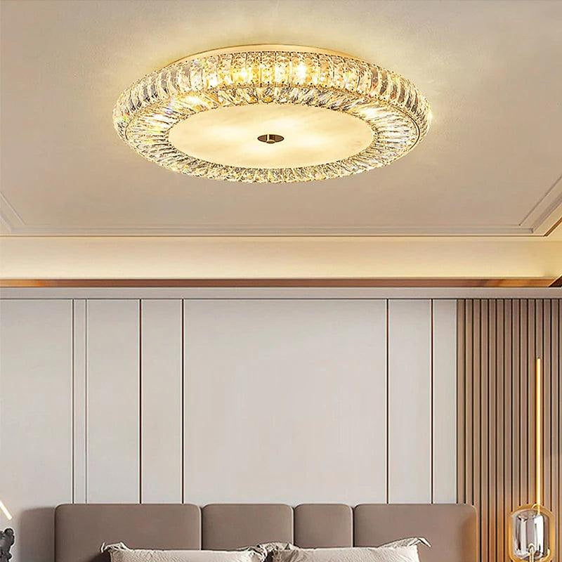 Gio Crystal Ceiling Light Fixture-DWHOME