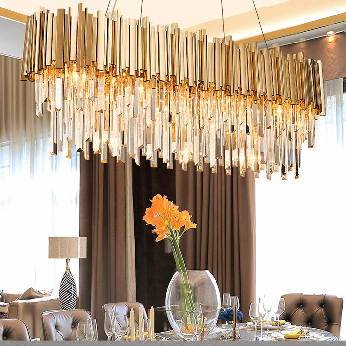 Gio Crystal Dining Room Chandelier.