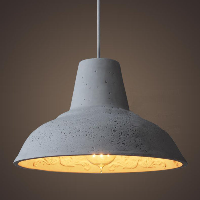 Reims Garden Concrete Cement Pendant Light - DWHOME