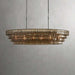 Ghiaccio Oval Chandelier 54''65''-DWHOME