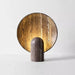 Natural Travertine Table Lamp-DWHOME