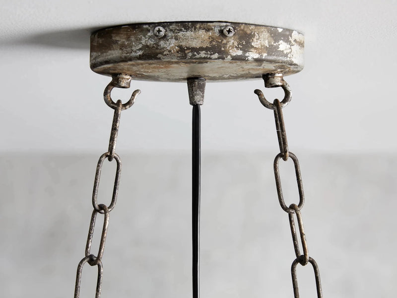 La Cage Rectangular Chandelier 7 Light-DWHOME