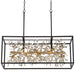 Giordano Crystal Kitchen Island Chandelier-DWHOME