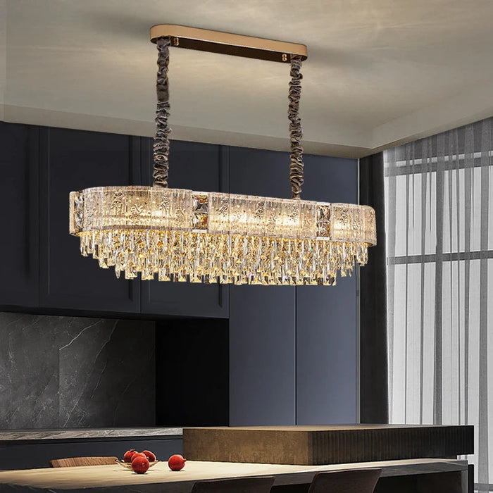 Gio Crystal Dining Room Chandelier.