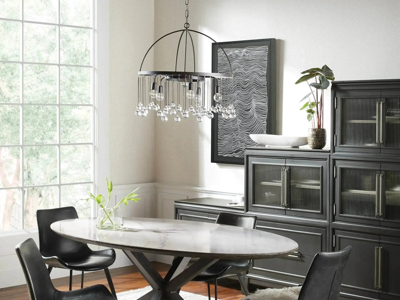 Aubrey Round Chandelier-DWHOME