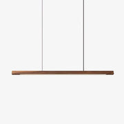 Linear Wooden Pendant Light-DWHOME