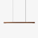 Linear Wooden Pendant Light-DWHOME