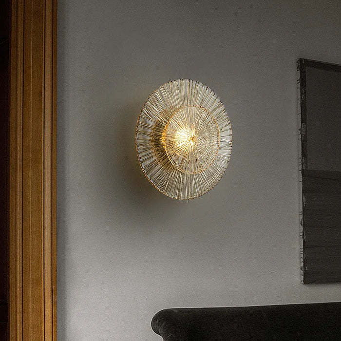 Modern Glass Wall Sconce.