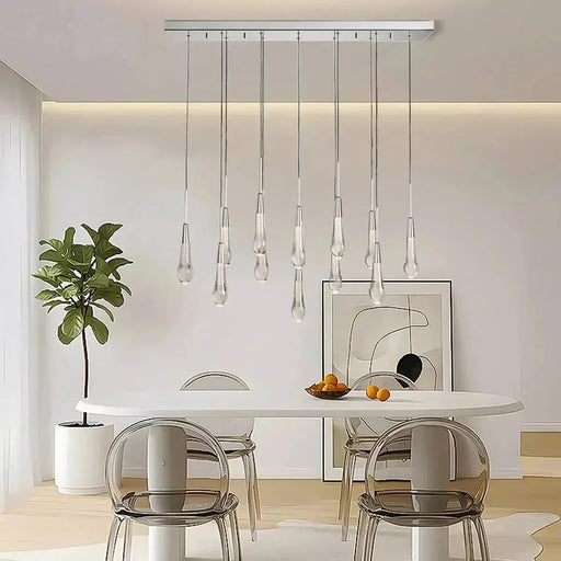 Soltaire Linear Chandelier 37"W-DWHOME