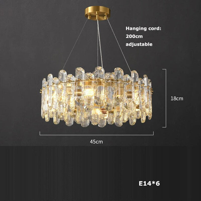 Marini Crystal Chandelier.