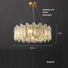 Marini Crystal Chandelier.