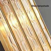 Modern Copper & Glass Wall Sconce-DWHOME