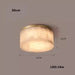 Moonshade Natural Marble Ceiling Light Fixture-DWHOME