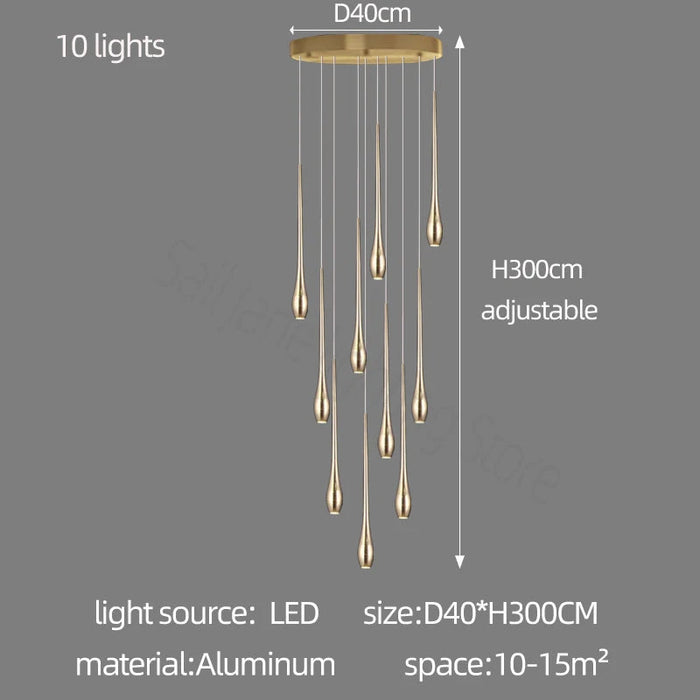 Ariano Multi Pendant Light Fixture.