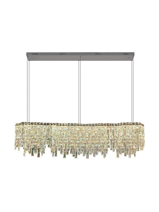 Stefano 40" Crystal Dining Room Chandelier.