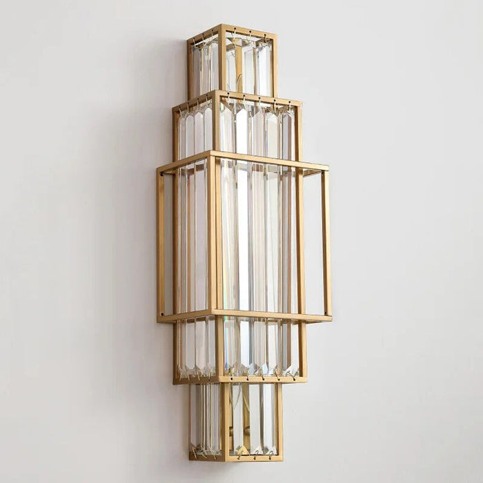 Gio 3-Light Crystal Wall Sconce.