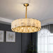 Natural Marble Contemporary Chandelier.