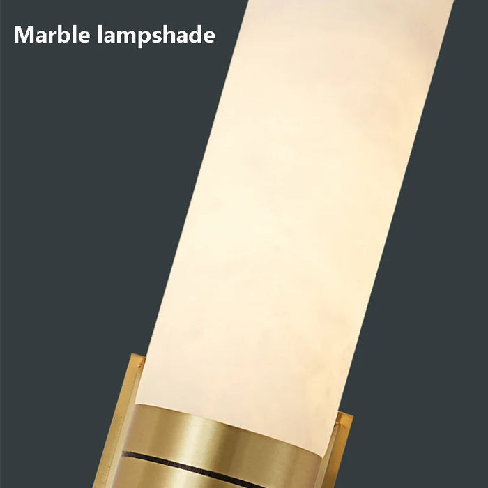 Natural Marble Indoor Wall Sconce Light.