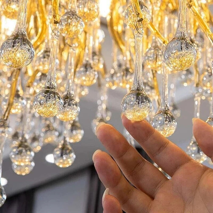 62" Albero Dining Room Crystal Chandelier-DWHOME