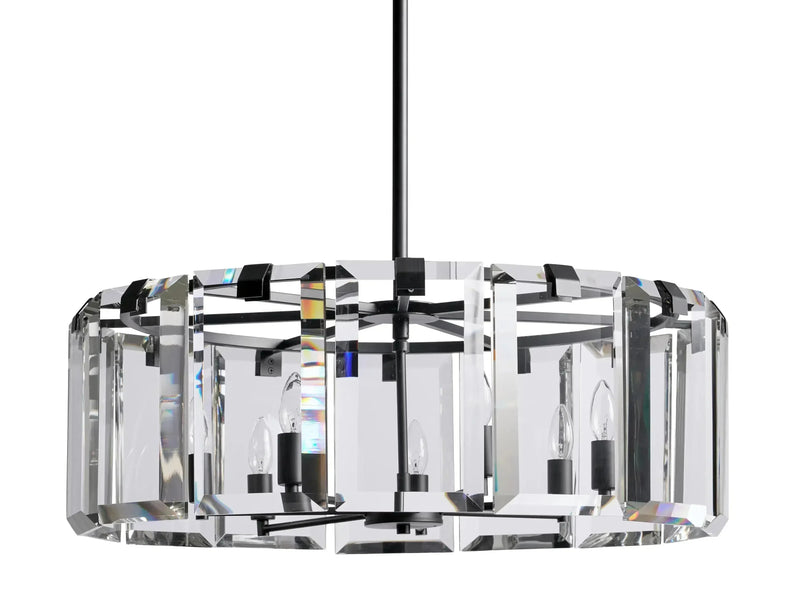 Amaya Round Chandelier 5/7 Light-DWHOME