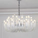 Candela Glass Chandelier.