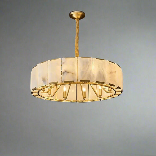 Natural Marble Ceiling Chandelier-DWHOME