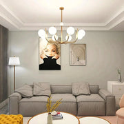 6-8-10 Lights Mid Century Modern Ceiling Light-DWHOME