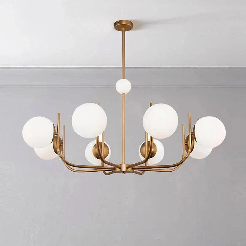 6-8-10 Lights Mid Century Modern Ceiling Light-DWHOME