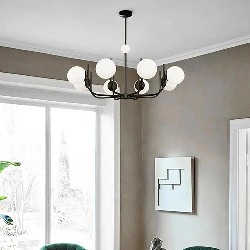6-8-10 Lights Mid Century Modern Ceiling Light-DWHOME
