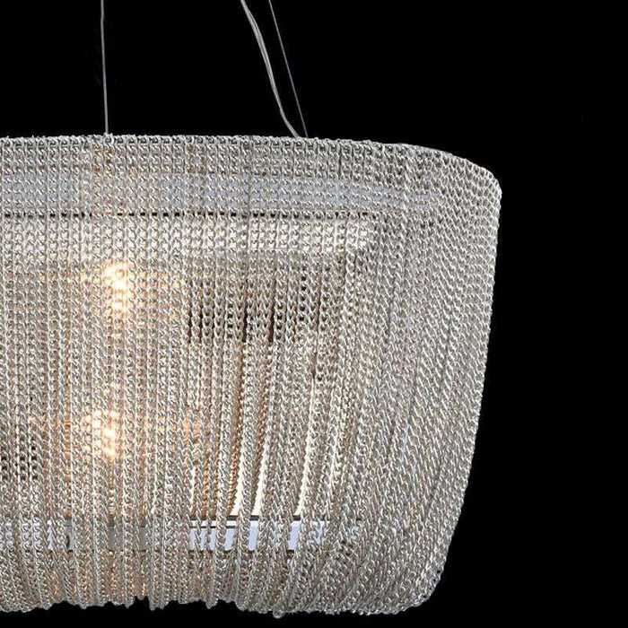 Cadena Chain Tassel Modern Chandelier.