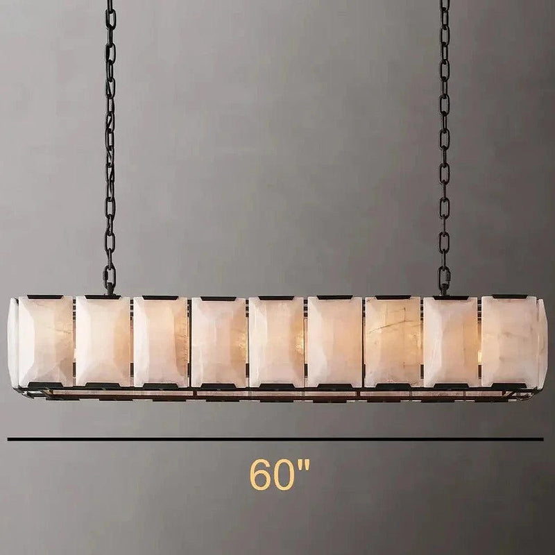 Villano Calcite Crystal Dining Room Chandelier-DWHOME