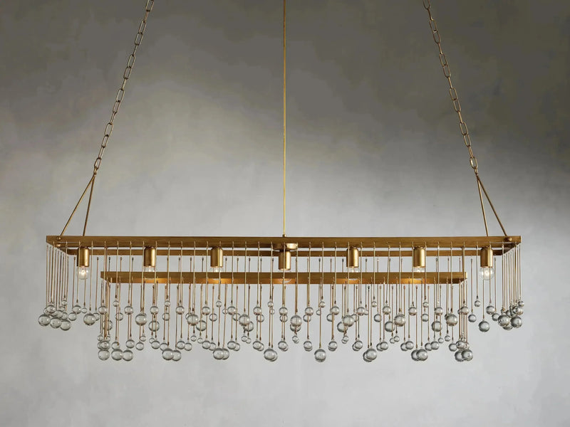 Aubrey Rectangular Chandelier 47''60''-DWHOME
