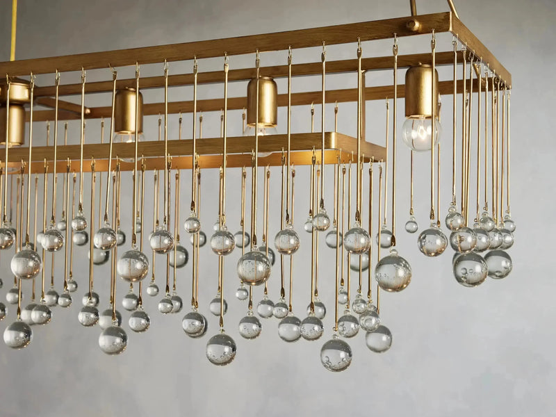 Aubrey Rectangular Chandelier 47''60''-DWHOME