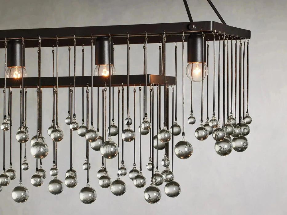 Aubrey Rectangular Chandelier 47''60''-DWHOME