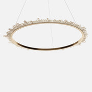 Ring Quartz Chandelier-DWHOME