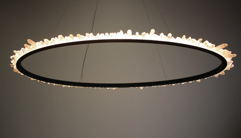 Ring Quartz Chandelier-DWHOME