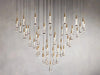 Soltaire Round Chandelier 17" 24" 36“ 58“-DWHOME