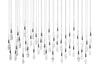 Soltaire Linear Chandelier 37"50"70"87"120"-DWHOME