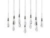 Soltaire Linear Chandelier 37"50"70"87"120"-DWHOME