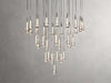 Soltaire Round Chandelier 17" 24" 36“ 58“-DWHOME