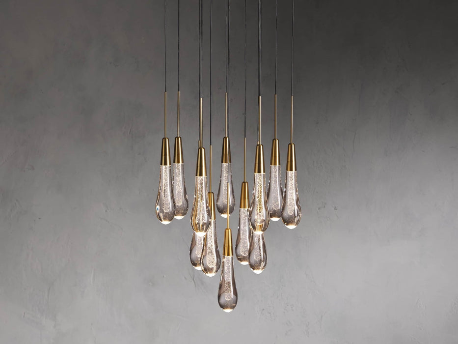 Soltaire Round Chandelier 17" 24" 36“ 58“-DWHOME