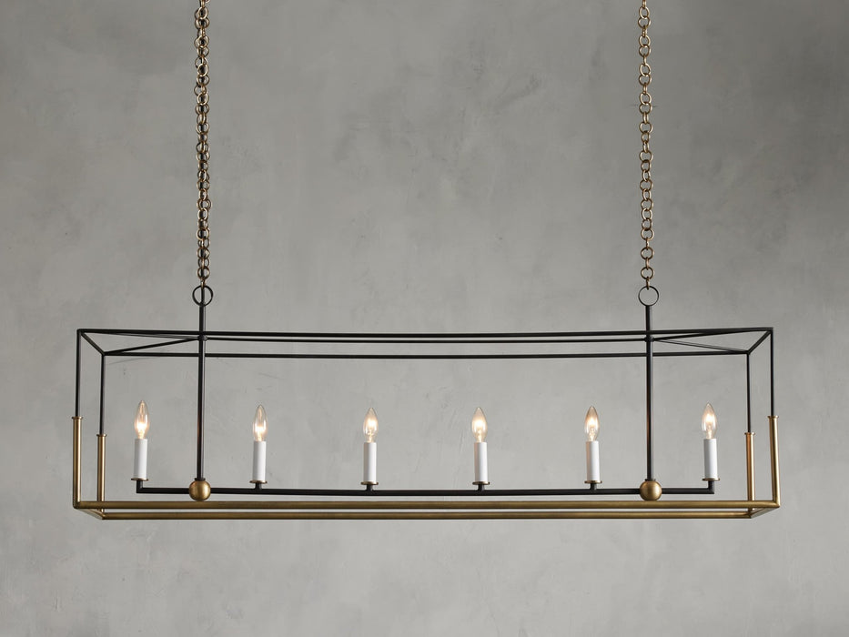 Holt 6-Light Linear Chandelier-DWHOME