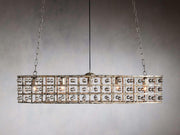 La Cage Oval Chandelier 5-Light-DWHOME