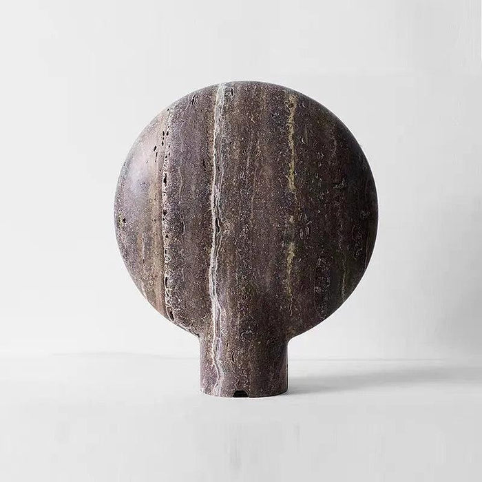 Natural Travertine Table Lamp-DWHOME