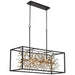 Giordano Crystal Kitchen Island Chandelier-DWHOME